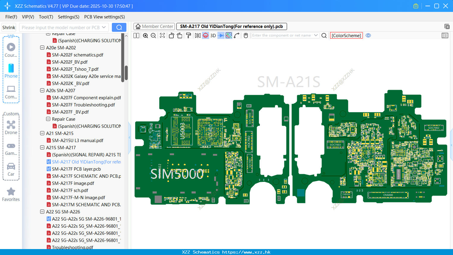 Samsung SM-A217 Old bitmap(For Reference Only)